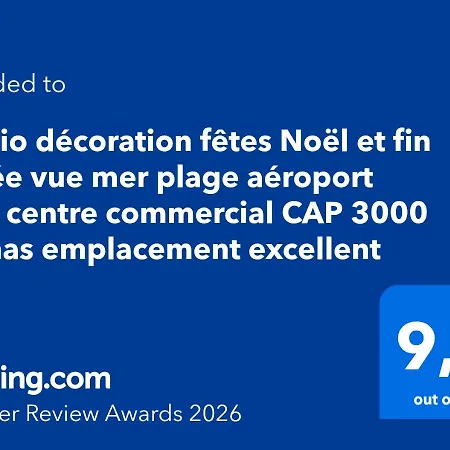 Proche Aeroport Vue Centre Commercial Cap 3000 Arenas Emplacement Excellent Ang Azur Appartement *